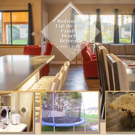 Private Home - Playground, Jumping Mat, Bbq, Darts, Firepit, Gazebo, 4 Smart Tvs, White Cotton Bedding, - The Redwood Cul-De Sac Beach Retreat เครสเซนต์ซิตี ภายนอก รูปภาพ